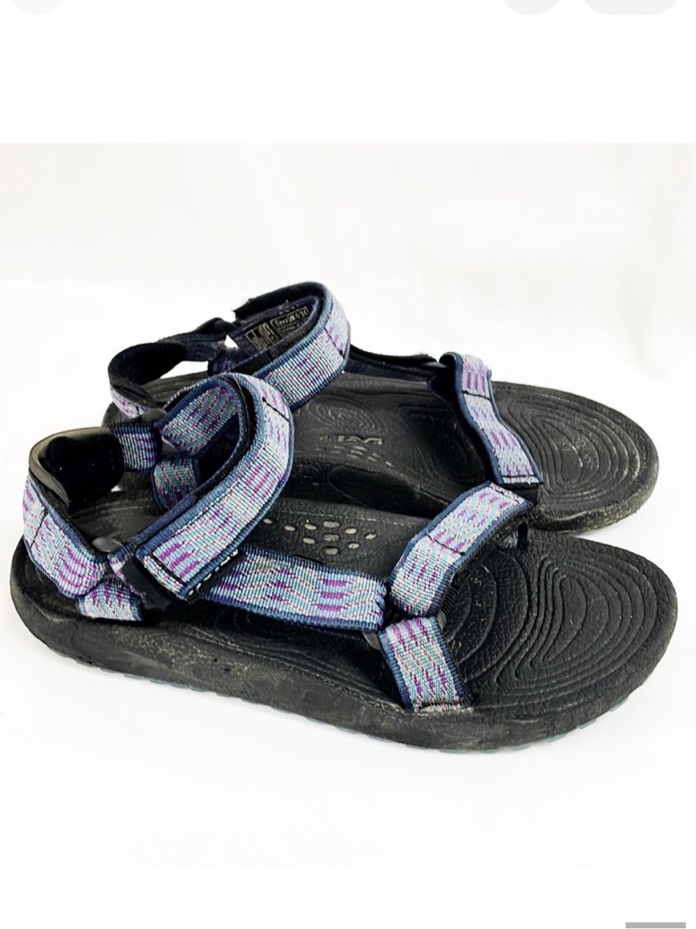 TEVA Classic Hiking Sandals Blue & Purple Size 5/6